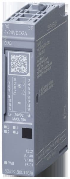 SIEMENS - SIPLUS ET 200SP DQ 4x24VDC/2A ST VPE 1