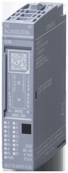 SIEMENS - SIPLUS ET 200SP DQ 8x24VDC/0,5A HF VPE 1
