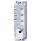SIEMENS - SIMATIC ET 200AL PD DC 24 V 1x Stecker M12-L 4-polig, 4x Buchse M8 4-polig Sp...