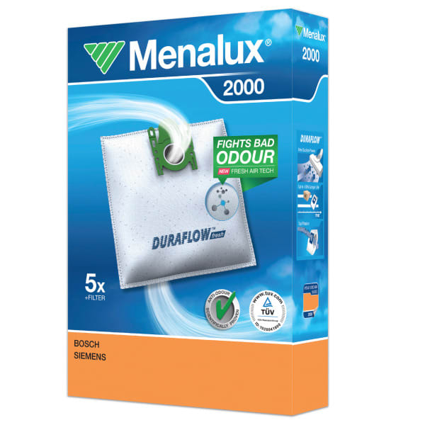 MENALUX - Staubsäcke für Siemens,Bosch,Privileg (5Stk.)