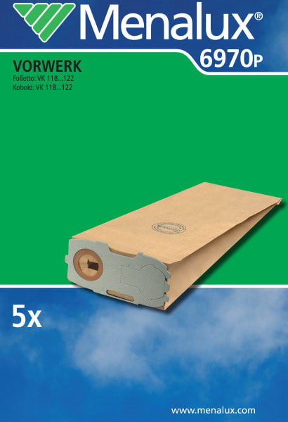 MENALUX - Staubsäcke für Vorwerk (5Stk)