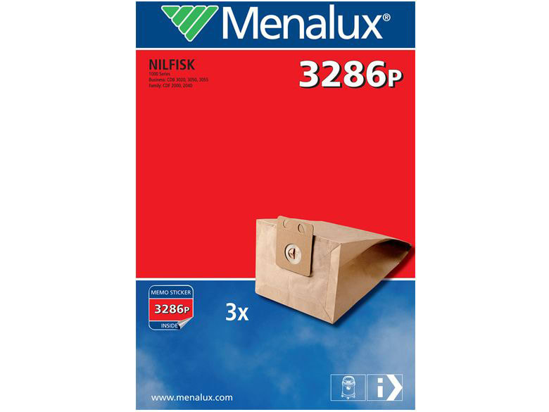 MENALUX - Staubsäcke für Nilfisk (3Stk.)