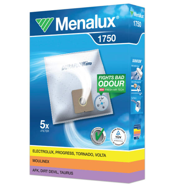 MENALUX - Staubsäcke für Rowenta/Severin/Privileg/Electrolux,5Stk.