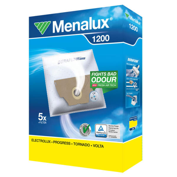 MENALUX - Staubsäcke für Electrolux/Progress/Tornado/Volta (5Stk.)