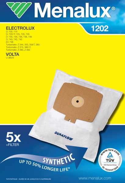 MENALUX - Staubsäcke für Electrolux/Volta (5Stk.)
