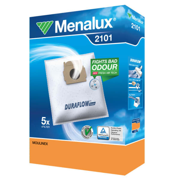 MENALUX - Staubsäcke für Moulinex (5Stk.)