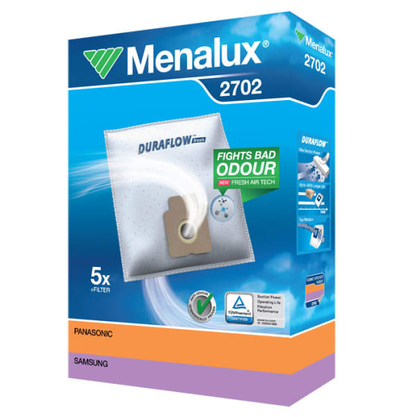 MENALUX - Staubsäcke für Panasonic/Samsung (5Stk.)