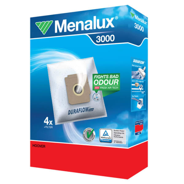 MENALUX - Staubsäcke für Hoover (4Stk.)