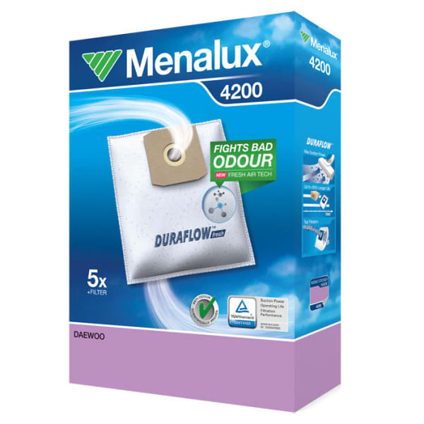 MENALUX - Staubsäcke für Daewoo (5Stk.)