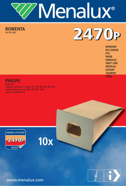 MENALUX - Staubsäcke für Rowenta/Philips (10Stk.)