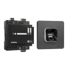 EKEY - WM Aktion -ekey xLine Fingerprintset für Unterputzmontage Schwarz mit Netzteil