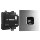 EKEY - ekey sLine Fingerprintset in Schwarz für Gira 106 V4A