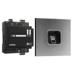 EKEY - ekey sLine Fingerprintset in Schwarz für Gira 106 V2A