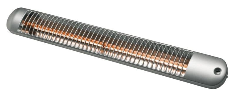 GLEN DIMPLEX - Wickeltischstrahler Infrarot 0.6kW 0-40G 3Stufen silber