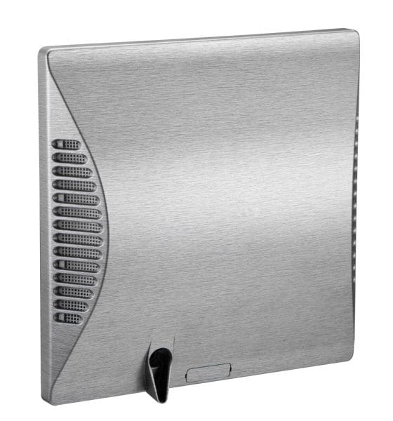 GLEN DIMPLEX - Außenwandblende Edelstahl-Design
