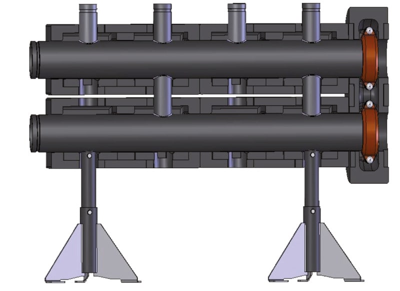 GLEN DIMPLEX - Verteilerbalken für Module DN 50