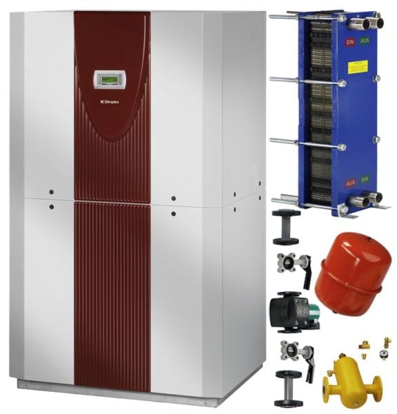 GLEN DIMPLEX - Heizpaket SI 26TU, Zwischenkreispaket, WTE 30, RAT 060I