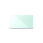 GLEN DIMPLEX - Clip-on-Glass, 40 cm, Weiß