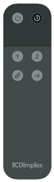 GLEN DIMPLEX - Remote-Fernbedienung für AC-Luftschleier