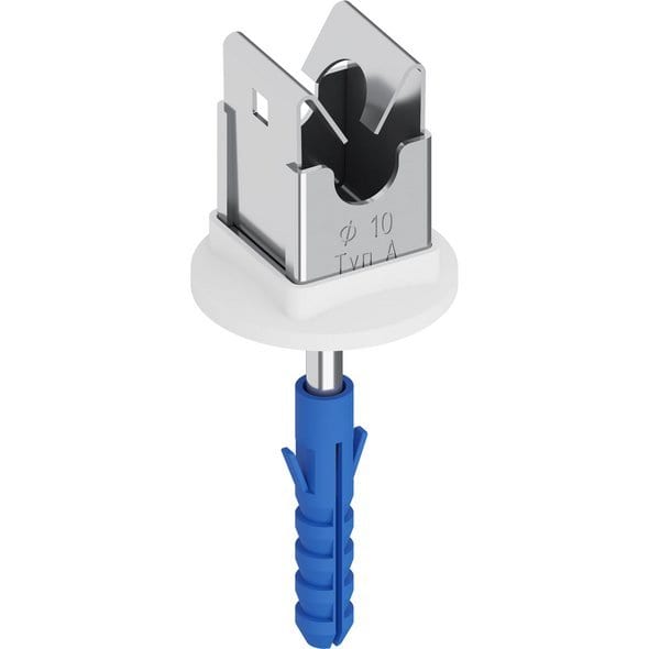 PRÖPSTER - Niro-Clip-Schnapphalter V2A, Ø10mm Typ A