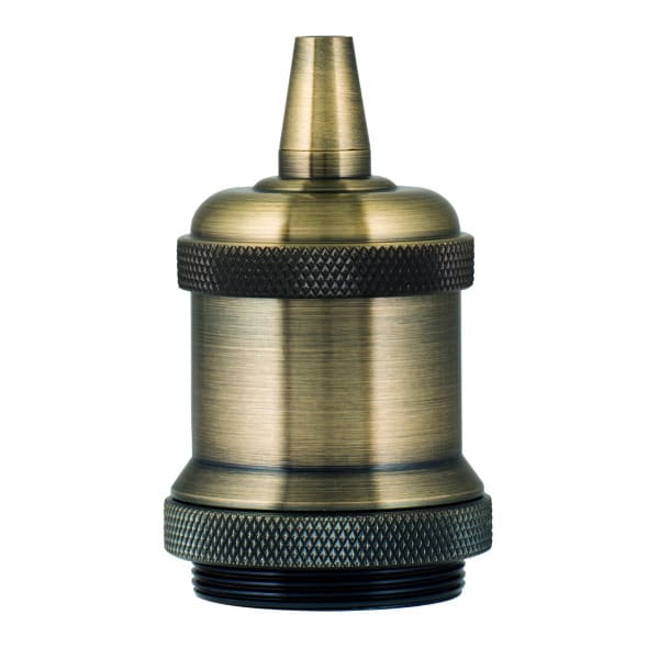 BAILEY - Retro Fassung Alu E27 Bronze Antik