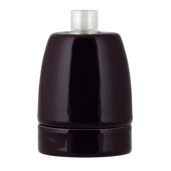 BAILEY - Fassung Porzellan E27 Brown