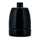 BAILEY - Fassung Porzellan E27 Schwarz
