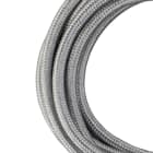 BAILEY - Textilkabel 2C 3M Metallic Silber
