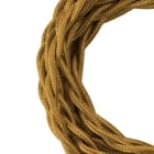 BAILEY - Textilkabel Gedreht 2C 3M Metallic Gold