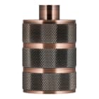 BAILEY - Fassung Alu Grid E27 Kopfer Antik