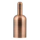 BAILEY - Fassung Alu Flasche E27 Kopfer Antik