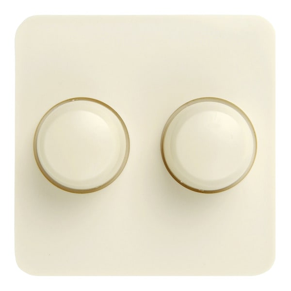 BAILEY - Tradim 03806 Cover+buttons (duo) Berker M2 Cream