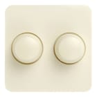 BAILEY - Tradim 03806 Cover+buttons (duo) Berker M2 Cream