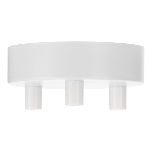 BAILEY - Deckendose Metall Weiß Multikabel 3