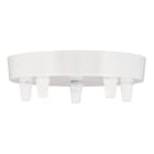 BAILEY - Deckendose Metall Weiß Multikabel 5