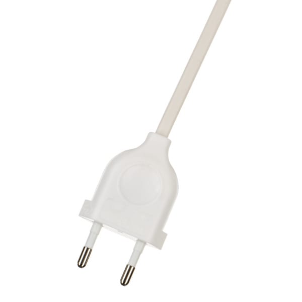 BAILEY - Anschlusszuleitung 200cm Weiß Eurostecker