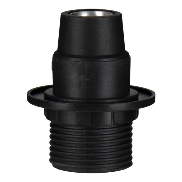 BAILEY - Fassung E14 TP Teilgewinde + Ring Schwarz
