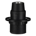 BAILEY - Fassung E14 TP Teilgewinde + Ring Schwarz