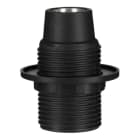 BAILEY - Fassung E14 TP Außengewinde + Ring Schwarz