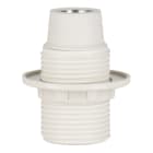 BAILEY - Fassung E14 TP Außengewinde + Ring Weiß
