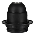 BAILEY - Fassung E27 TP Teilgewinde + Ring Schwarz