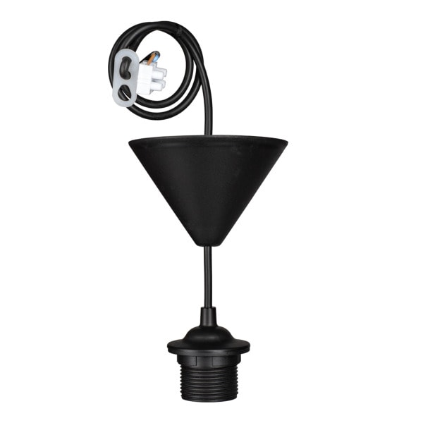 BAILEY - Suspension TP E27 140CM Schwarz