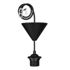 BAILEY - Suspension TP E27 140CM Schwarz