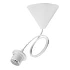 BAILEY - Suspension TP E27 80CM Weiß