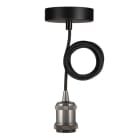 BAILEY - Pendelleuchte Oslo E27 Schwarz 1.5M 2C Schwarz