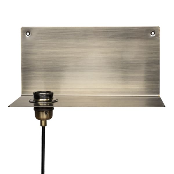 BAILEY - Wall Ledge Metall E27 Bronze Antik