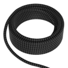 CALEX - Textilkabel 2C Schwarz/Grau 1.5M