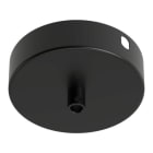 CALEX - Ceiling Cup Metal Satin Black 1 hole dia 100mm