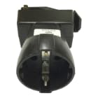 BAILEY - XTSA 67S-2 Schuko Adapter Schwarz 3-Circuit