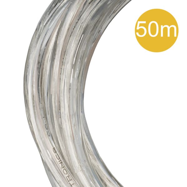 BAILEY - PVC Kabel Rund 2C 50M Transparente